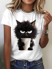 Maglietta shirt gatto usato  Villachiara