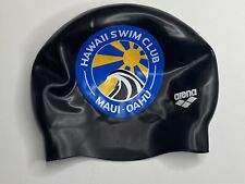 Boné de natação Havaí clube de natação arena cúpula preta novo não usado Maui Oahu comprar usado  Enviando para Brazil