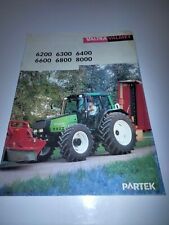 Valtra Valmet Tractor 6200 6300 6400 6600 6800 8000 folheto de venda 20 páginas 1/1998 comprar usado  Enviando para Brazil