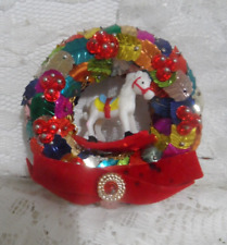 Beaded ornament vintage for sale  Seaford