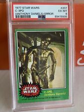 Star Wars C-3PO 1977 Anthony Daniels Golden Rod Error #207 PSA 6 ¡acaba de graduarse! segunda mano  Embacar hacia Argentina