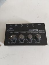Behringer microamp ha400 for sale  Shipping to Ireland