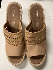 Toms womens wedge for sale  Shipping to Ireland