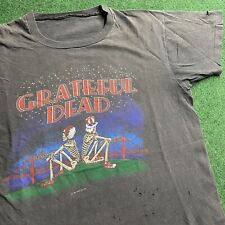 Camiseta masculina vintage 80S Grateful Dead GG preta ponte Golden Gate 1981 comprar usado  Enviando para Brazil