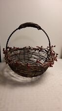 Wire basket berries for sale  East Waterford
