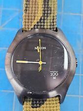 Relógio masculino analógico quartzo pulseira de náilon aço inoxidável surf Nixon The Quad Mod comprar usado  Enviando para Brazil