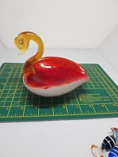 Murano glass swan for sale  WATFORD