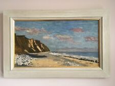 Frances Watt Norfolk Seascape 1960 Oil Painting West Runton Listed Exhib Artist for sale  Shipping to South Africa