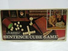 Juego Scrabble Sentence Cube 1971 completo hecho en EE. UU. con caja original vintage   segunda mano  Embacar hacia Argentina