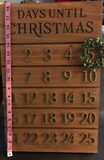 Christmas calendar countdown for sale  Roxboro