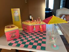 Vintage 1987 Barbie Ice Cream Shoppe Shop Real Ice Cream Maker. 90% Complete, used for sale  Shipping to South Africa