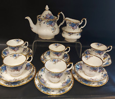 Used, Royal Albert Moonlight Rose Teaset 1st Quality 21 Pieces for sale  Shipping to South Africa