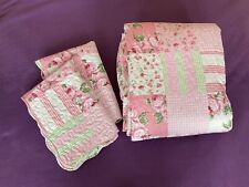 Quilted patchwork pink for sale  YEOVIL
