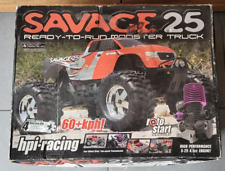 HPI Savage 25 1/8 Monster Truck RC Untested Sold As-Is, used for sale  Shipping to South Africa