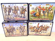 4 Bxs Strelets 1/72 British Lancers+Dragoons+Boers MOUNTED SOLDIERS 48 pc OB for sale  Shipping to South Africa