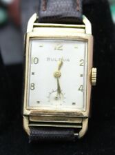 Bulova Masculino Fantasia Vestido 10k GF Vintage Relógio de Pulso Original Funciona comprar usado  Enviando para Brazil