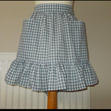 Frilly grey gingham for sale  SOUTHAMPTON