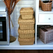 Seagrass nested baskets for sale  Milwaukee