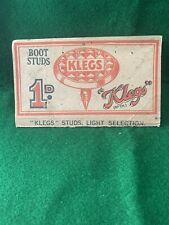 Klegs vintage boot for sale  LIVERPOOL
