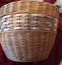 Wicker basket tall for sale  Westfield