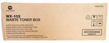 Caixa de toner Konica Minolta WX 103 resíduos nova caixa aberta comprar usado  Enviando para Brazil