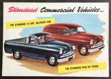 standard vanguard pickup for sale  LEICESTER