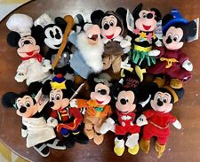 Usado, Bolsa de feijão Disney Mickey Mouse pelúcia: 11 brinquedos, Mickey Pateta Minnie comprar usado  Enviando para Brazil