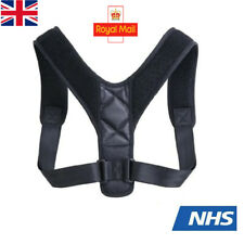 Posture Corrector Back Body Brace Adjustable Lumbar Shoulder Spinal Support Belt for sale  LUTON