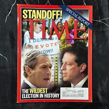 Revista Time 20 de noviembre de 2000 ¡Separación! Las elecciones más salvajes de la historia segunda mano  Embacar hacia Argentina