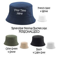 Personalised bucket hat for sale  DUNFERMLINE
