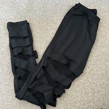 Black cut leggings for sale  OXFORD