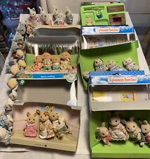 Sylvanians Silk Cat - Trunk Elephant- Periwinkle - White Warren & More Families for sale  Shipping to South Africa