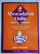 Abracadabra violin book for sale  LIGHTWATER