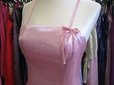 DEBUT/DEBENHAMS PINK BOW ORGANZA BRIDESMAID/BALL GOWN/BALLGOWN/PROM DRESS 8/10 for sale  Shipping to South Africa