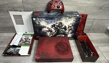 Paquete de consola Crimson Red Gears of War 4 de 2 TB edición limitada Xbox One S con caja segunda mano  Embacar hacia Mexico