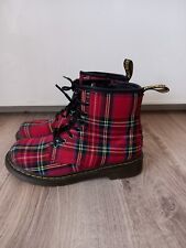 Stivali tartan rossi usato  Roma