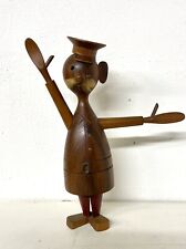 Used, holz deko Skulptur Police Men HAGENAUER Wien for sale  Shipping to South Africa