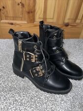 Black ankle boots for sale  CAERPHILLY