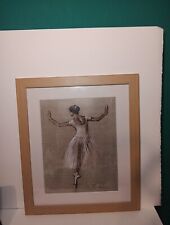 Large Framed Print Bourees 4 Mary Dulon Ballerina Art 20"x 17" FRAMED DECOR for sale  Shipping to South Africa