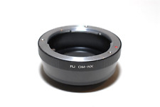 RJ Objektiv Adapter Olympus OM Objektiv auf Samsung NX Kamera - lens mount (gut) comprar usado  Enviando para Brazil