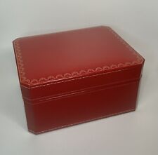 Original Cartier Reloj Caja Estuche Rojo Oro Negro COWA 0001 Sin Inserto Ni Folleto segunda mano  Embacar hacia Argentina