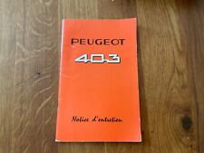 Peugeot 403 7cv d'occasion  Port-des-Barques