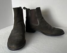 Thursday Boot Co. Duchess Ankle Boots Brown Suede Leather Sz. 9 1/2 US for sale  Shipping to South Africa