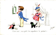 Carte postale illustrateur d'occasion  La Côte-Saint-André