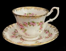 Used, Vintage Royal Albert England Dimity Rose Tea Cup And Saucer for sale  Shipping to South Africa