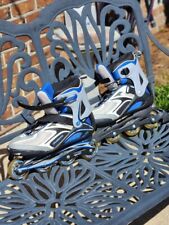 Usado, Patins em linha Blue Rollerblade SG5 tamanho masculino 12 ótimo estado comprar usado  Enviando para Brazil