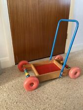 wooden push along trolley for sale  MAIDSTONE