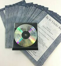 Lote de CD de acompanhamento Be It Unto Me hinos de música coral de Natal Geron Davis comprar usado  Enviando para Brazil