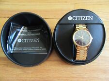 Cl/masculino Citizen Promaster Relógio de Tom de Ouro/CTZ-5001/retorno Selo anexadas! comprar usado  Enviando para Brazil