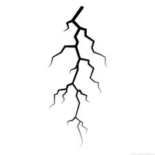 Lightning bolt decal for sale  USA